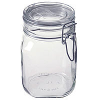 無印良品 ソーダガラス密封ビン 約1000ml 5759538 良品計画