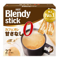 【スティックコーヒー】味の素AGF　ブレンディスティック　カフェオレ 甘さなし　1箱（27本入）