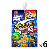 アミノバイタルゼリー ガッツギア　マスカット味　1セット（6個入）　味の素　　栄養補助食品