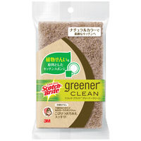 【アウトレット】スリーエム （3M） スコッチ・ブライト （TM） グリーナ-クリーン 貼り合わせセルロースたわし 1個 GC-01