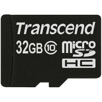 トランセンド　microSDHCメモリーカード　32GB　TS32GUSDC10　1個