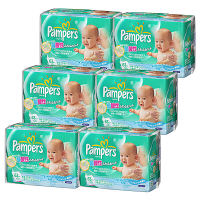 【アウトレット】パンパース　おしりふき　詰め替え　1ケース（12パック入）　ふわふわシート　P&G
