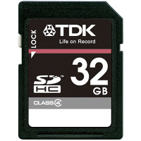 TDK　Life on Record　SDHCメモリーカード　32GB　T-SDHC32GB4