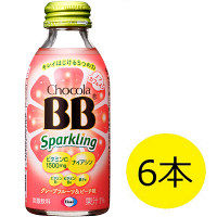 エーザイ　チョコラBBスパークリング　グレープフルーツ＆ピーチ味　140ml　659780　1セット（6本入）