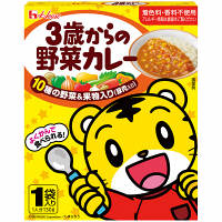 ハウス食品　3歳からの野菜カレー　130g　1袋