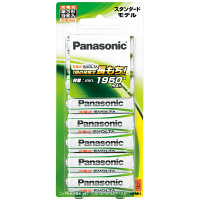 パナソニック　充電式エボルタ単3形16本（8本パック×2）　スタンダードモデル　BK-3MLE/8B