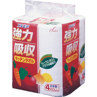 エルモア強力吸収キッチンタオル 4R