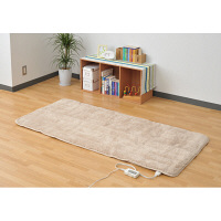 YAMAZEN　洗えるどこでもカーペット(幅80×長180cm)C　ベージュ　YWC-180(C)