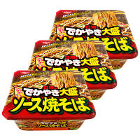 日清食品　日清のでかやき大盛　ソース焼そばからしマヨネーズ付き　23850　3食