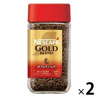 【インスタントコーヒー】【カフェインレス】ネスカフェ　ゴールドブレンド　カフェインレス　80g×2本【瓶】（イチオシ）