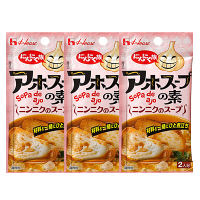 ハウス食品　にんにく族　アホスープの素　14.8g　1セット（3袋入）