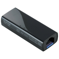 【アウトレット】エレコム　無線LANルータ　150Mbps　ブラック　黒　WRH-150BK　1個