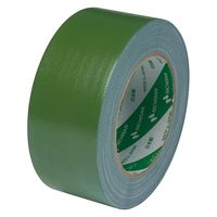 【ガムテープ】 カラー布粘着テープ No.102N 0.30mm厚 緑 幅50mm×長さ25m ニチバン 1巻