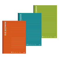 プラス　ノートブック　NO-204AS-3CP　1パック（3冊入）　（直送品）