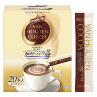 【アウトレット】片岡物産　バンホーテン　ミルクココア　カロリーハーフ　1箱（20本入）