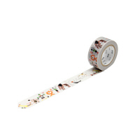 【アウトレット】カモ井加工紙　マスキングテープ　mt　Olle　Eksell・Circus　20mm