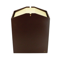 【アウトレット】ヤマト工芸　ダストボックス　ARROWS　S　ブラウン　1個