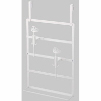 【アウトレット】山崎実業　ハンギング　ブーツスタンドダブル　ティアラ　07263　１個