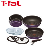 T-fal（ティファール）インジニオネオサファイアセット9 ガス火専用 （鍋 フライパン 取ってのとれるタイプ）L46693
