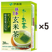【水出し可】伊藤園 おーいお茶 玄米茶 カップ用ティーバッグ 1セット（60バッグ：20バッグ入×3箱）