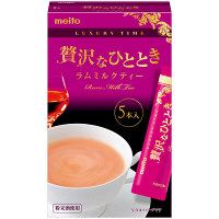 meito 贅沢なひとときラムミルクティー 1箱（5本入）