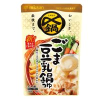 ミツカン　〆まで美味しいごま豆乳鍋つゆ　ストレート　750g＜3～4人前＞　1個