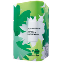 トイレットペーパー　12ロール　古紙配合　フローラルの香り　ダブル　30m　オリジナルトイレットロールフローラルブレンド　1パック（12個入）　ア  オリジナル