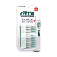 ガム（GUM） ソフトピック ミント付き ミント付き SSS～S 歯間ブラシ