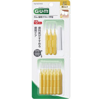ガム（GUM） 歯間ブラシ I字型 サイズ3(S) サンスター 歯間ブラシ ワイヤータイプ しっかり歯垢除去