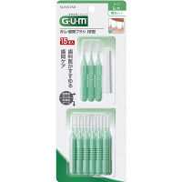 ガム（GUM） 歯間ブラシ I字型 サイズ5(L) サンスター 歯間ブラシ ワイヤータイプ しっかり歯垢除去