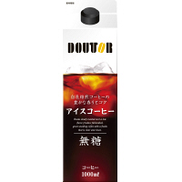 ドトールコーヒー　アイスコーヒー　無糖　1.0L　1本