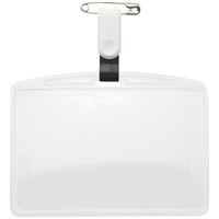 【アウトレット】ソニック　パチッとタッグ名札　白　1袋（5組入）