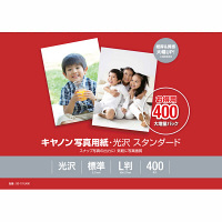 キヤノン　写真用紙・光沢スタンダード　L判　SD-101L400　1冊（400枚入）