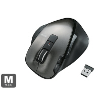 使用不可【アウトレット】【使用不可】エレコム　無線（ワイヤレス）マウス　M-XG4DBシリーズ　ブラック　レーザー方式/8ボタン　M-XG3DLBK