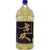 菊水酒造　無双ゴールド　麦焼酎　ペット　4000ml