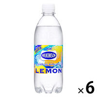 【セール】アサヒ飲料 WILKINSON（ウィルキンソン）タンサン レモン 500ml 1セット（6本）（イチオシ）
