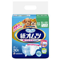ペット用紙オムツ（女の子男の子共用タイプ）SSサイズ 30枚 ユニ・チャーム