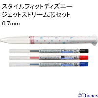 三菱鉛筆(uni)　スタイルフィットディズニー　3色芯セット　ホワイト　H.UE3H258D1S