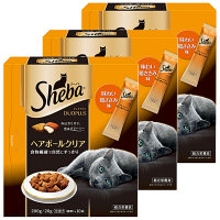 シーバ デュオ（Sheba Duo）猫用 ヘアボールクリア 200g（20g×小分け10袋）3個 マースジャパン