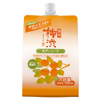薬用柿渋ボディソープ 詰め替え用 1000mL 大容量 熊野油脂