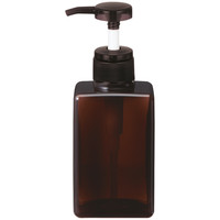 PET詰替ボトル　ブラウン　400ml用　15005895　無印良品