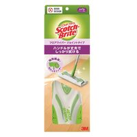スリーエム(3M) スコッチブライト フロアワイパー(ジョイントタイプ) 床掃除 FW-TSB 1個(ドライシート3枚入)