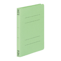 コクヨ　フラットファイルＶ（樹脂製とじ具）　B6タテ　150枚とじ　緑（グリーン）　フ-V13G　1袋（10冊入）