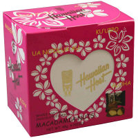 ハワイアンホースト・ジャパン ハワイアンホースト マカデミアナッツチョコ ハートギフト ピンク 1箱