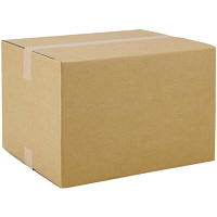 TRUSCO　段ボールケース　48L　外寸：450×380×300　TDBL　1枚　952-1386