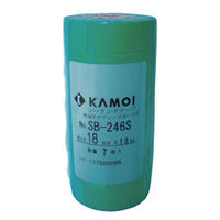 カモ井加工紙 マスキングテープサイディング用 7巻入 緑色 SB246SJAN-18 1PK