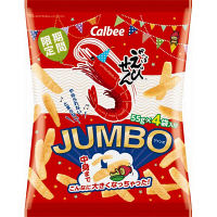 使用不可【アウトレット】【※税率要確認】カルビー　かっぱえびせんJUMBO　4901330193843　1個（220g）