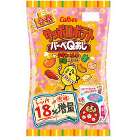 【アウトレット】カルビー　合格サッポロバーべQあじ　101g　4901330121617　1箱（12袋入）