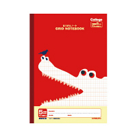 日本ノート　カレッジ ほうがんノート（ワニ）　B5　5mm方眼　LT01R　1冊