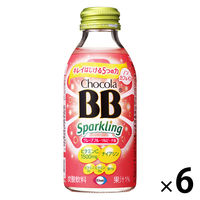 チョコラBBスパークリング　グレープフルーツ＆ピーチ味　140mL　1セット（6本入）　エーザイ　栄養ドリンク